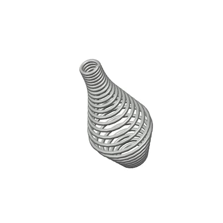Approved Vendor Stove Handle, Sh= .25, .38 Rod , D= 1.13 , L= 2.5 SH-40C